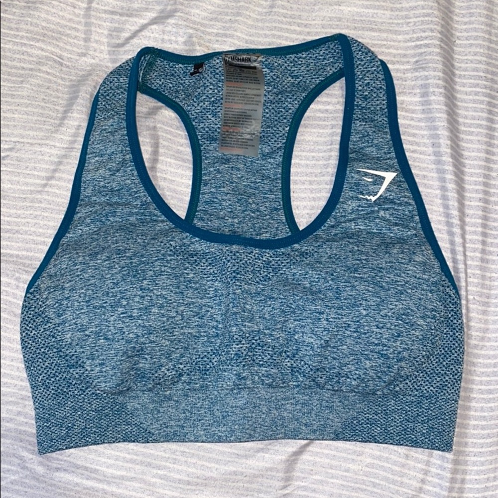 Gymshark Vital Seamless Sports Bra - Deep Teal